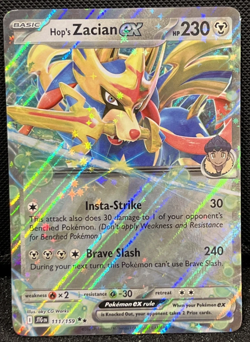 Hop's Zacian Ex 111/159 Sv09: Journey Together for sale | eBay