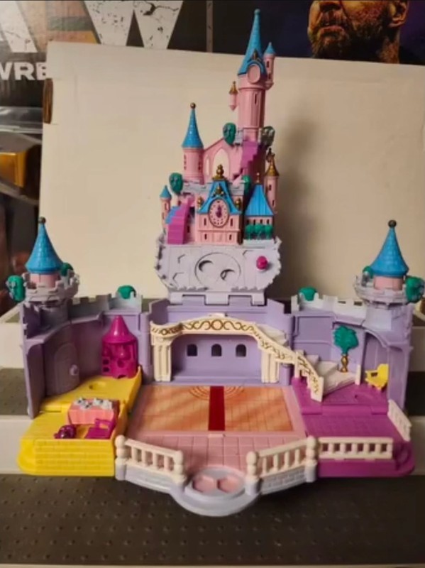L@@K 1995 Polly Pocket Mfr. Disney  Cinderella Enchanted Castle  Wedding Palace