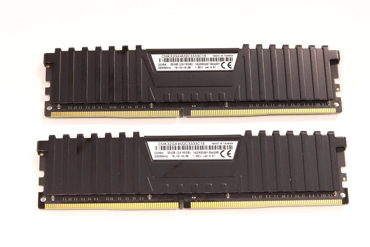 Corsair DDR4 SDRAM 32 GB Total Capacity Memory (RAM) for sale | eBay