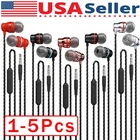 HIFI Bass Stereo Wired Earbuds Headset In-Ear Earphone Headphone MIC 3.5mm USB-C