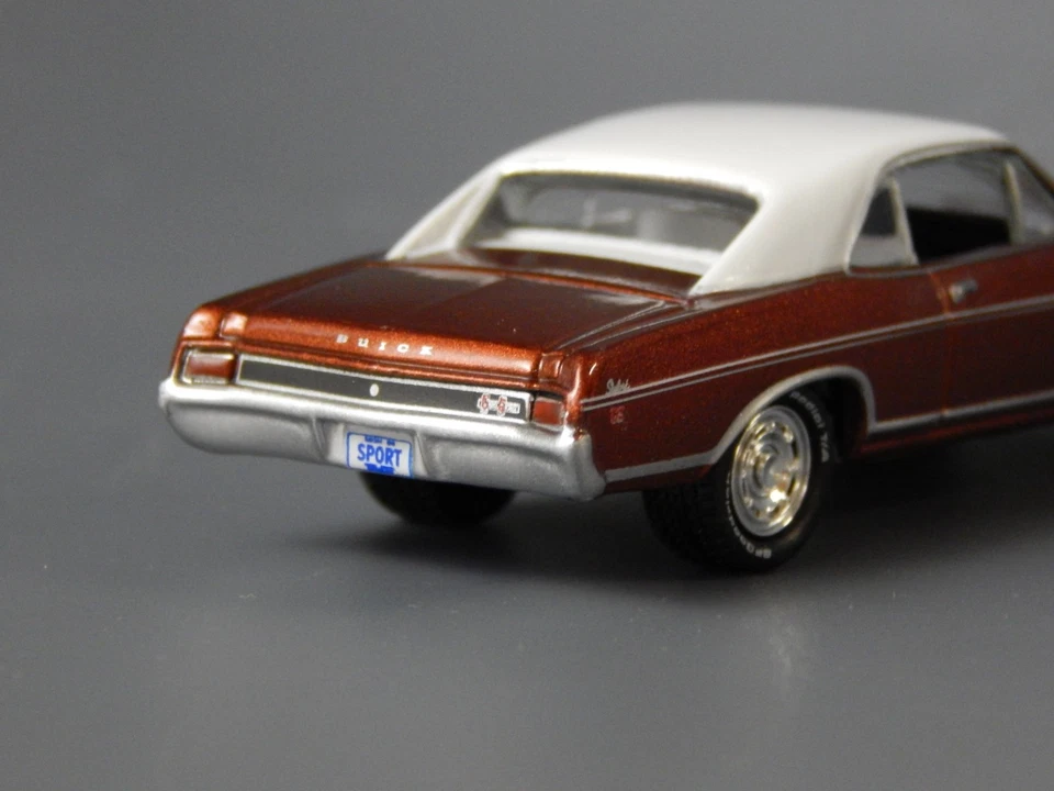 '66 1966 Buick Skylark GS Riviera Red Poly white roof 1/64 Diorama Replica VHTF - Image 4 of 4