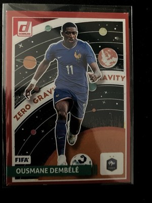 2024-25 Panini Donruss Fifa - Zero Gravity Ousmane Dembele #3 Red