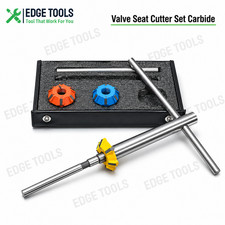 New Briggs Small Gasoline Engine Valve Seat Cutter Set Carbide Tipped - 3 Tools