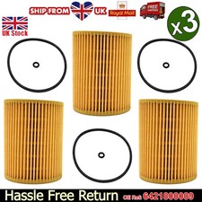 3pcs Engine Oil Filters For Jeep Mercedes-Benz S GLC GLS Sprinter W203 A209 A207