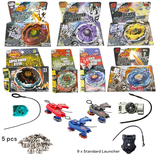 Beyblade Metal Fusion Rapidty Tops Gifts Spinning Gyro Master Battle