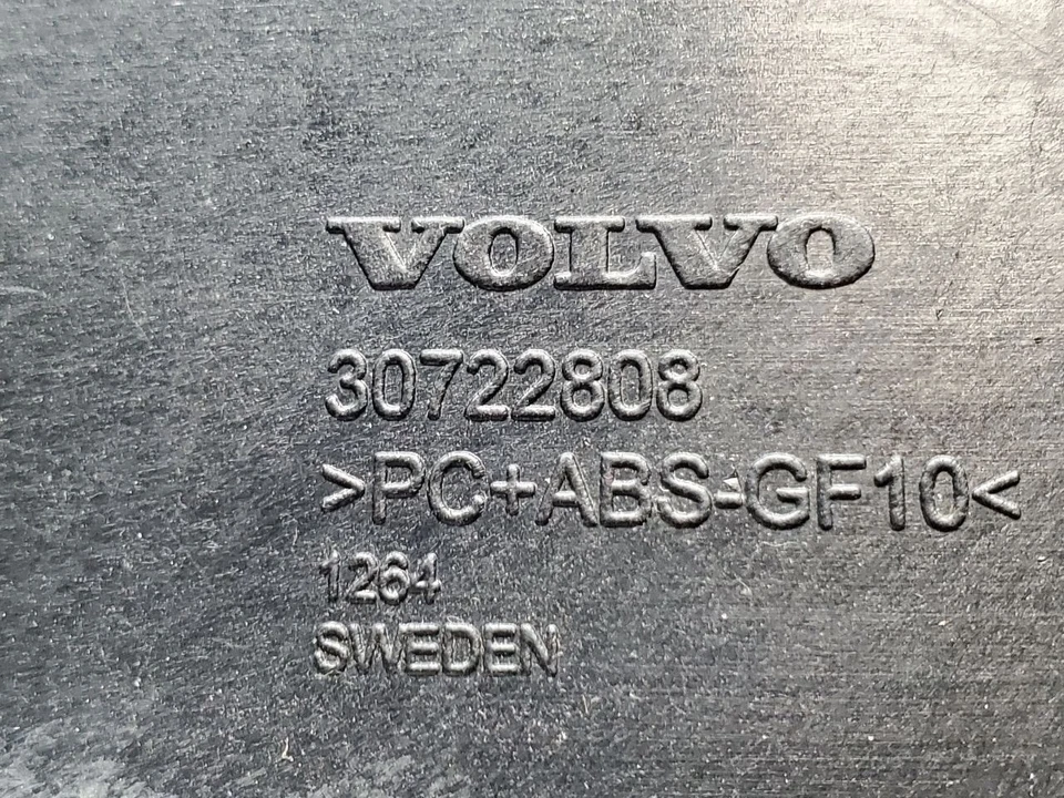 Equipo receptor de radio audio XC90 2008 con moldura negra OEM 30722808 Foto 3 de 4