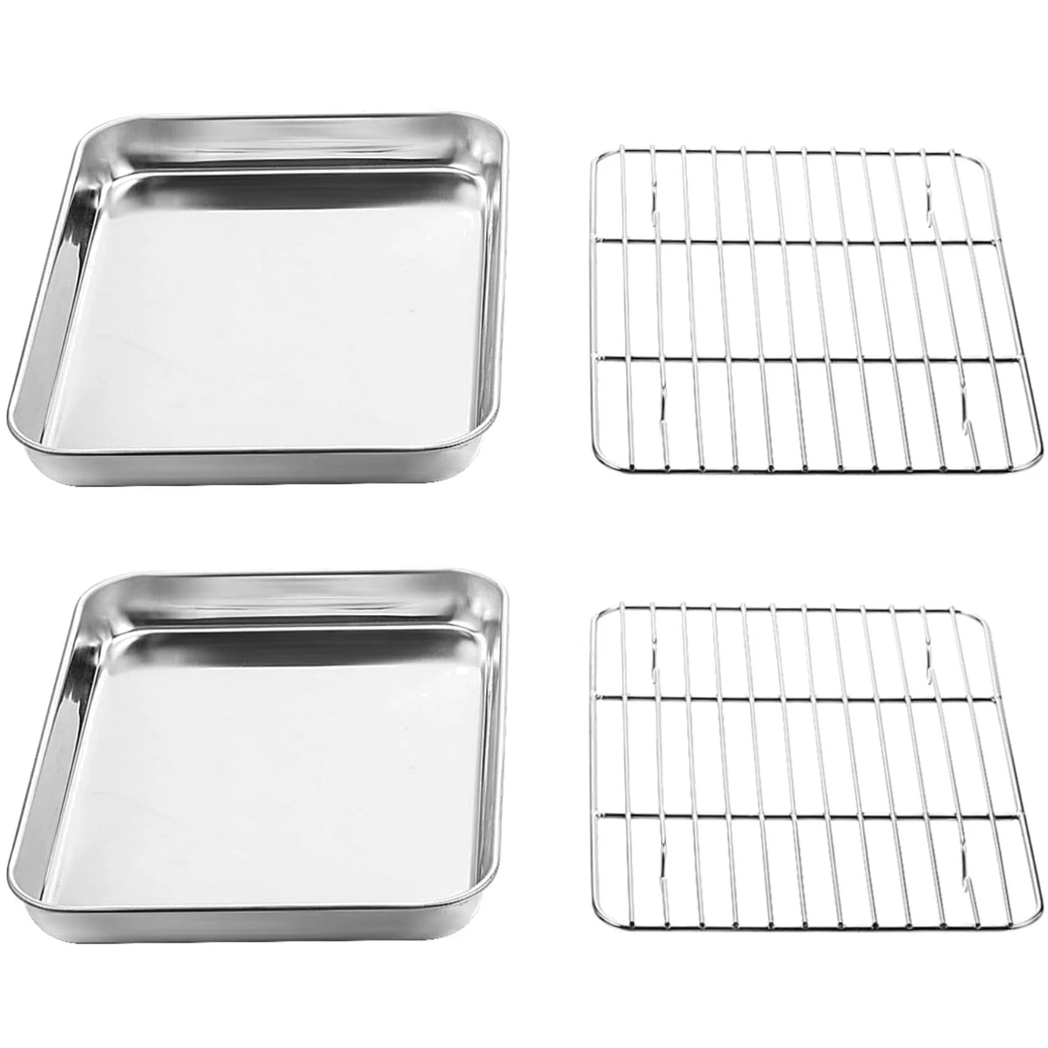 Stainless Steel Sheet & Rack Combo