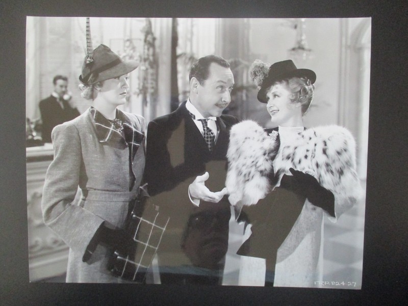 BILLIE BURKE VERREE TEASDALE FRANKLIN PANGBORN Original Vintage '38 TOPPER Photo