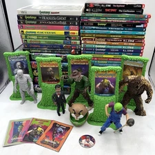 Goosebumps Collectibles Lot Trick Or Treat Studios Figures Books Movies & More