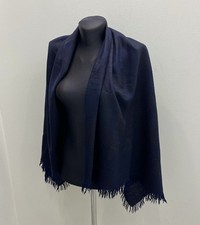 Rare Vintage Burberrys monogram big scarf palantin 100 lambswool