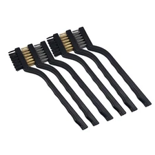  6 PCS Copper Wire Brush Set Cleaning Brushes Hot Bed 3D Printer Nozzle