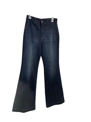 NWT Gloria Vanderbilt Size 6 Dark Wash Wide Leg Jeans (Trouser)