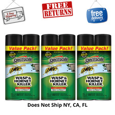 6 Pack Spectracide Wasp & Hornet Killer Aeros...