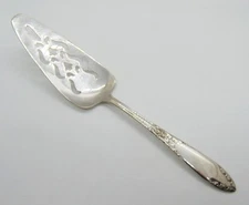 National Silver KING EDWARD Pie/Cake Server Silverplate 1951