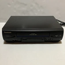 Panasonic PV-V4022 VCR VHS Video Cassette Recorder 4 Head Omnivision (READ)
