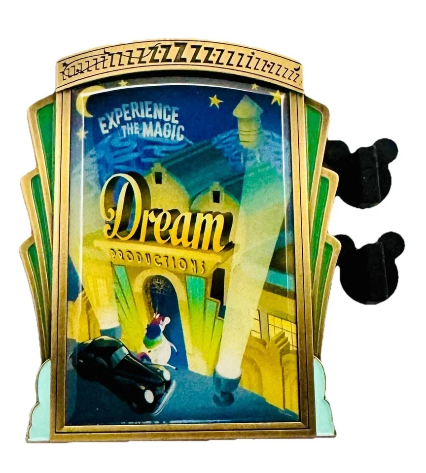 Disney WDI Inside Out Pin 2022 D23 Exclusive Dream Productions Poster LE 250 - Image 2 of 3
