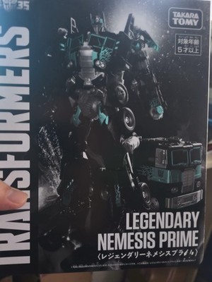 RARE TRANSFORMERS Legendary Nemesis Prime Figure from JAPAN | eBay