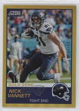 2019 Score Gold Zone 33/50 Nick Vannett #323 04u5