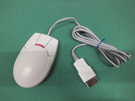 Sega Saturn Shuttle Mouse white HSS-0139[white boxed, no pad]. JAPAN. New! 41544