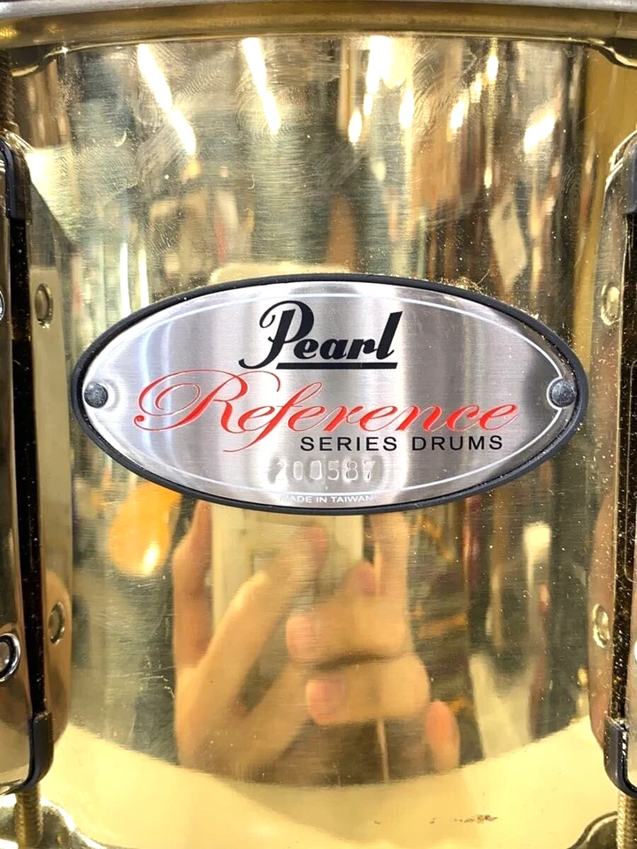 PEARL Reference Series RFB1465 Messing Snare Drum 14"x6,5"