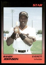 1989 Star Everett Giants RANDY JOHNSON RC GIANTS PHOENIX AZ