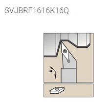 ORIGINAL  1PCS  USER  TOOLS   SVJBRF1616K16Q