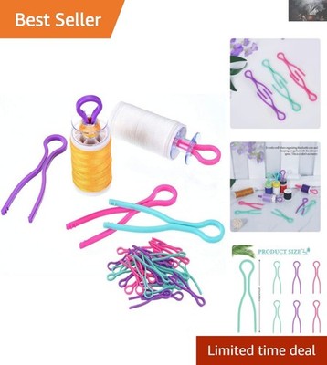 30-Pack Bobbin Buddies Thread Holders - Organize Your Sewing Supplies Elegantly