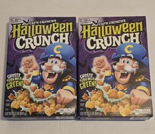 2 BRAND NEW Cap'n Crunch Halloween Cereal 11.7 oz Captain Crunch Limited Edition