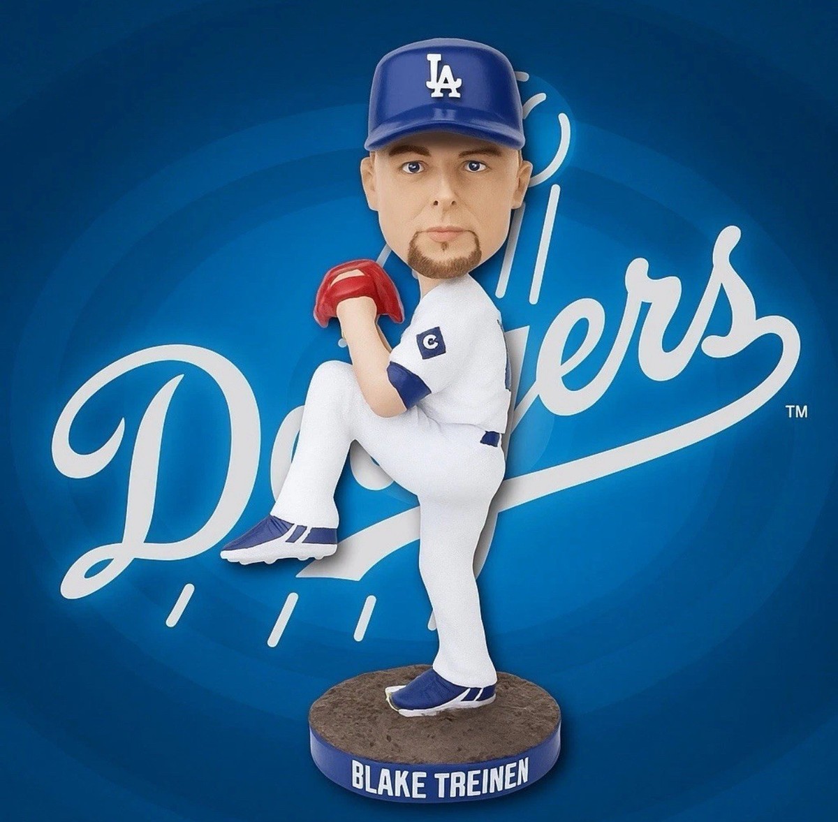 Blake Treinen 2025 LA Dodgers Bobblehead SGA ( ( ( NEW in BOX