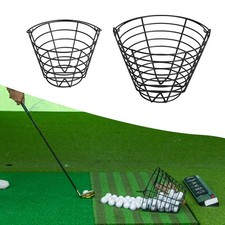 Metal Golf Basket, Golfball Storage Container Golf Ball Holder Ball Carrying