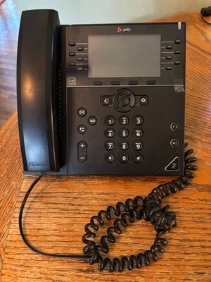 Polycom VVX 450 12 Lines Business IP Phone used