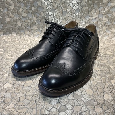 VIONIC BRUNO Oxford Wingtip Lace Up Black Leather 44 men 11  display picture 2