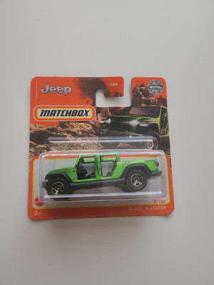2022 Matchbox '20 JEEP GLADIATOR  grün Pick-Up Off-Road  7/100 NEU & OVP 