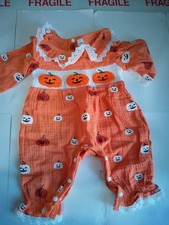 Baby fancy Dress Pumpkin Outfit For New Bron