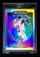 Juan Soto RARE MYTHICAL HOLO REFRACTOR PRIZM INVESTMENT CARD INSERT SP