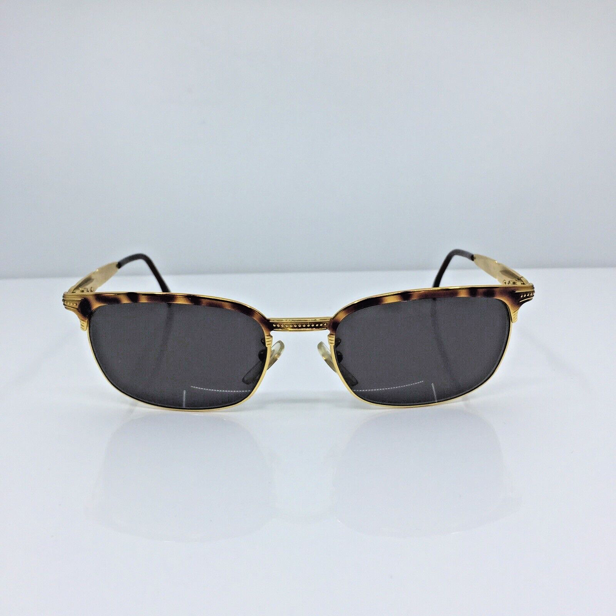 New Vintage Police Sunglasses Mod. 2235 C. 129 Tortoise & Gold 53