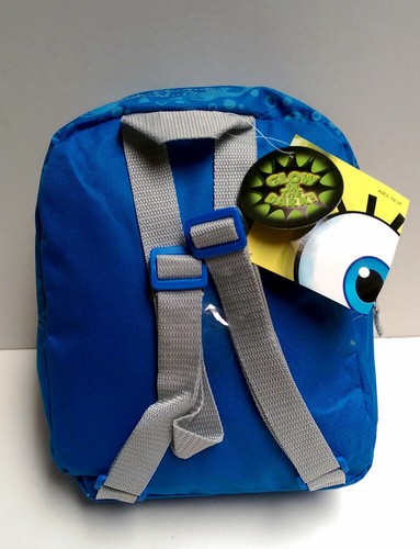 SpongeBob SquarePants GLOW IN THE DARK 11" Backpack Preschool Kids Boys Mini Bag - Picture 4 of 6