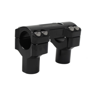 CNC 1.25  handlebar 2.4  riser clamp kit for Harley Dyna Street Bob FXDL FLHR