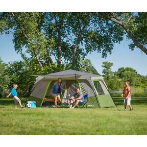 9 Person 3 Room Instant Cabin Tent Core Trail Outdoor Camping & Private Room 