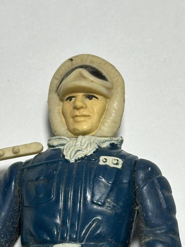 1980 Vintage Star Wars Action Figure Han Solo with Hoth backpack - Picture 2 of 5