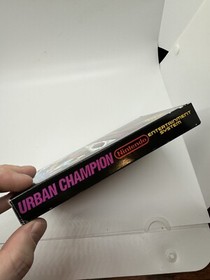 Urban Champion NINTENDO NES Complete CIB Gloss Sticker Hangtab 5 Screw Nice!