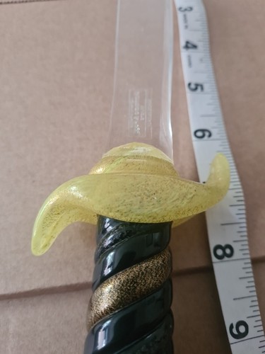 Vintage Gambaro and Poggi Murano Art Glass DAGGER - Picture 12 of 20