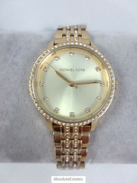 Melissa Gold Tone Stainless Steel Watch 