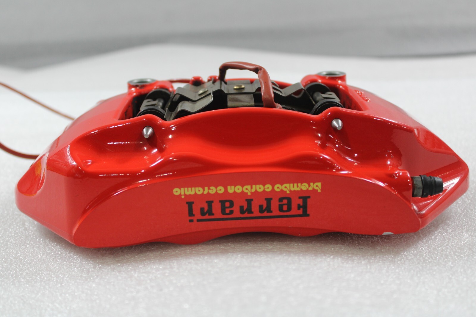 Ferrari GTC4 Lusso, LH, Left, Rear Brake Caliper, Some Chips, Red, P/N 315581