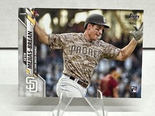 2020 Topps Series 2 Baseball Card #370 Seth Mejias-Brean RC San Diego Padres