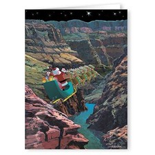 Canyon Fly Through Christmas Card - Boxed 18 Cards & Envelopes -  40036