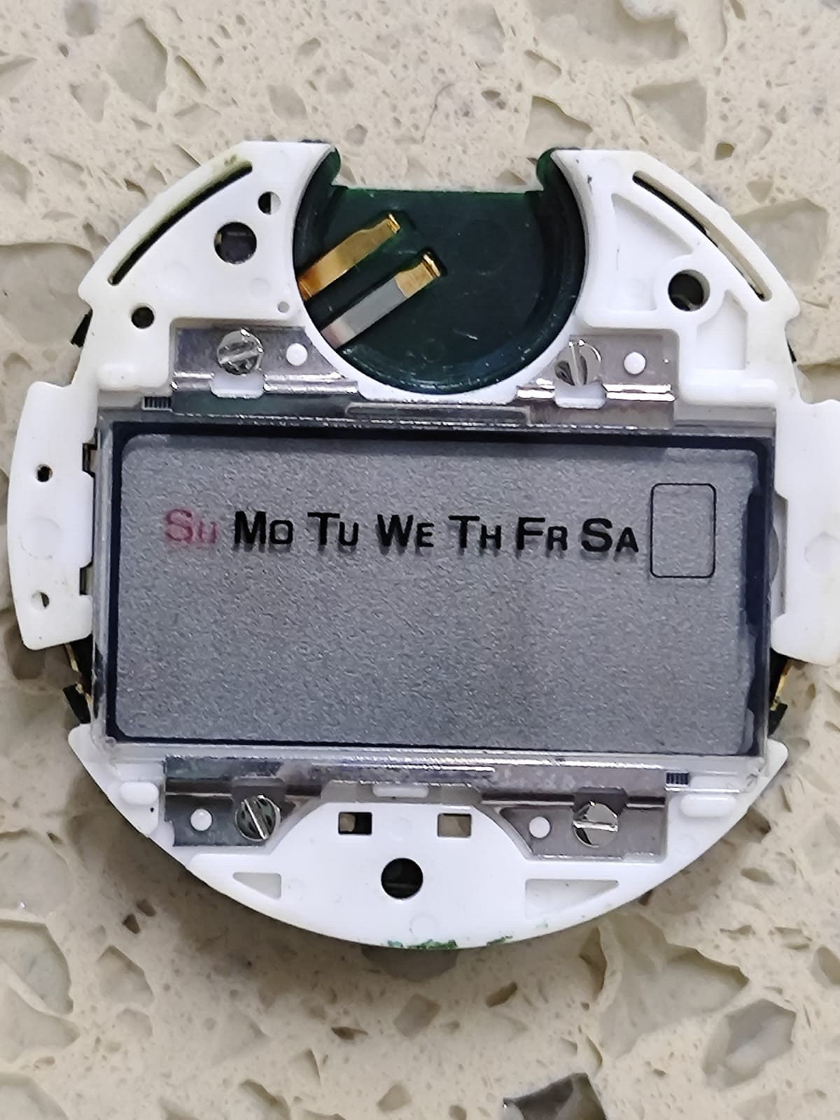 SEIKO A158 ALARM-CHRONOGRAPH DIGITAL Parts Movement Not Working