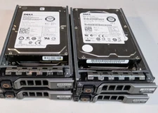 4 Dell 300gb 2.5" ST300MP005 lot SAS 6gps HDD lot