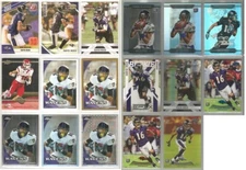 David Reed Baltimore Ravens Utah 17 card 2010 RC lot-all different