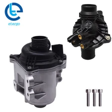 New Electric Engine Water Pump W/ Thermostat For BMW 535i xDrive 3.0L 2010-2016